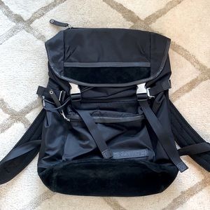 MSPC product black nylon backpack